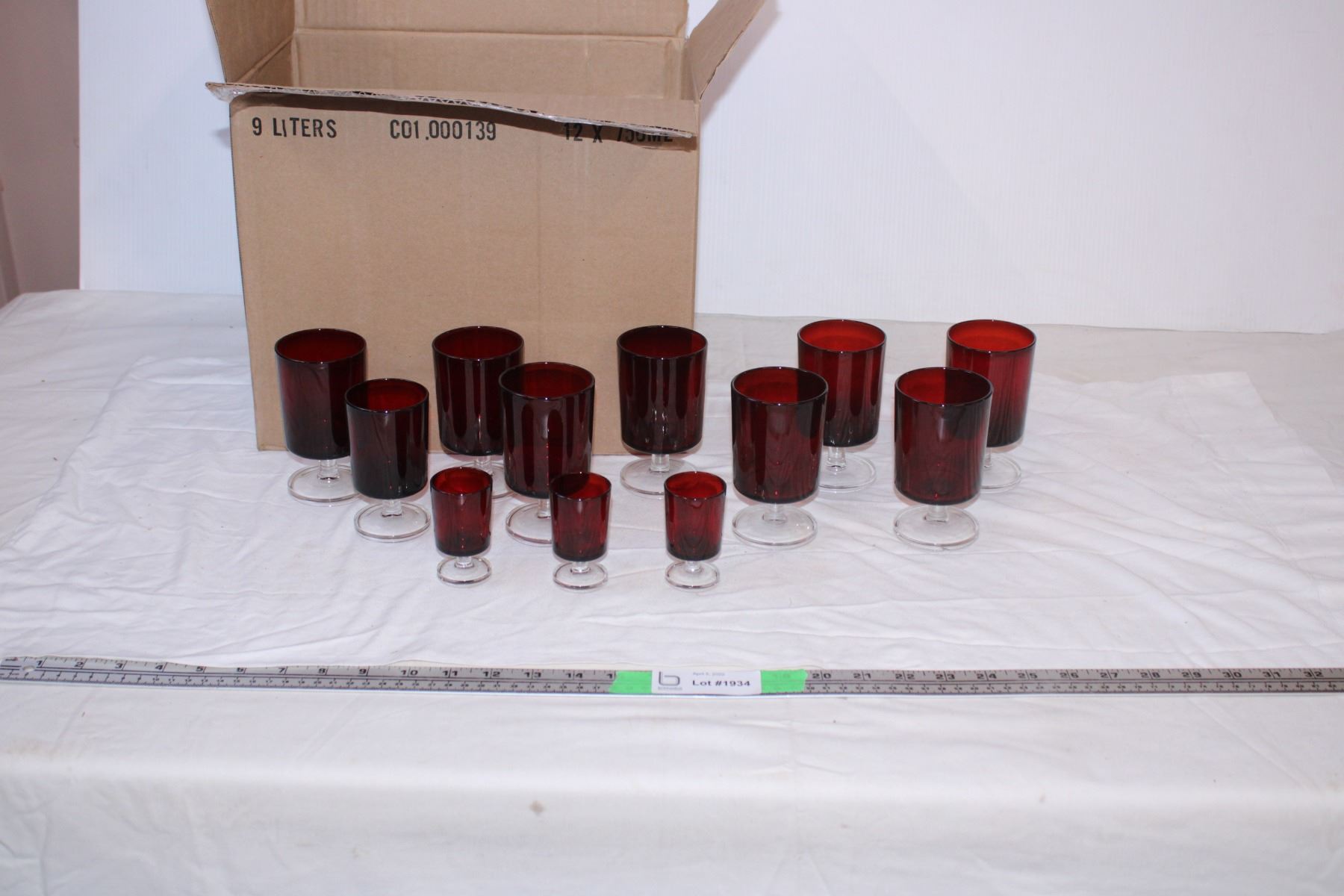 Ruby Glassware