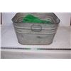 Image 1 : *GSW Galvanized Tub with reusable bags