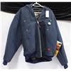Image 1 : TOUGH DUCK NAVY BLUE BOMBER JACKET SIZE L