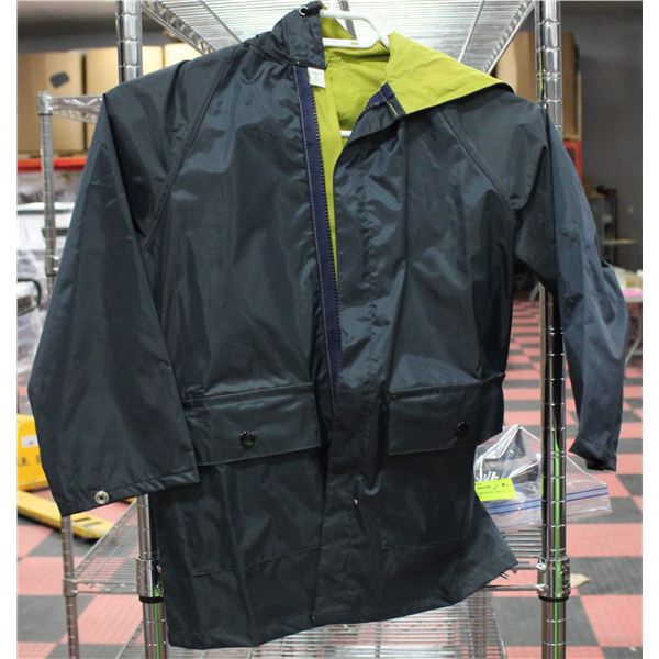 FORCE 1 WATERPROOF REVERSIBLE RAINJACKET SIZE 6X