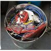 Image 1 : BUCKET FULL OF BUNGIE CORDS & ACCESSORIES