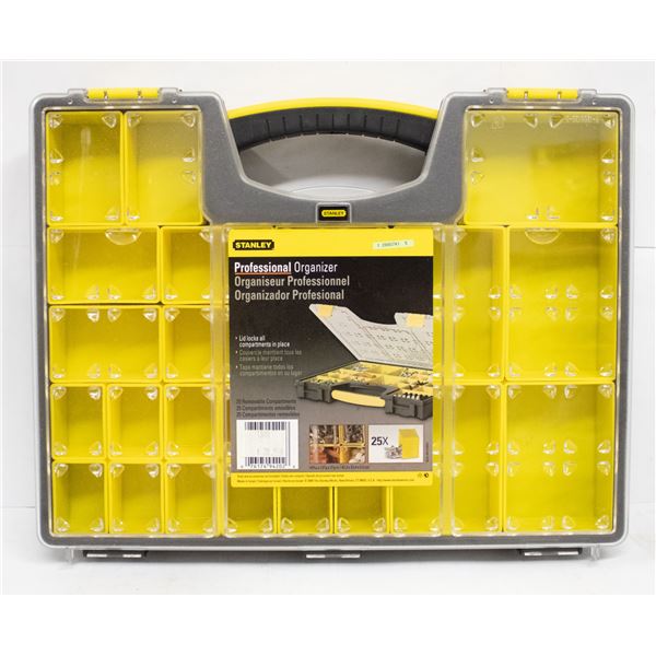 STANLEY PROFESSIONAL ORGANIZER 25 COMPARTMENTS