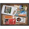 Image 1 : FLAT OF PAINTERS SUPPLIES INCLUDES LINSEED OIL