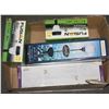 Image 1 : BOX OF ASSORTED PATHWAY LIGHTING & VANITY PICTURES