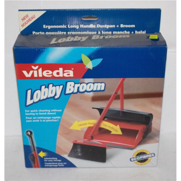 VILEDA LOBBY BROOM IN BOX