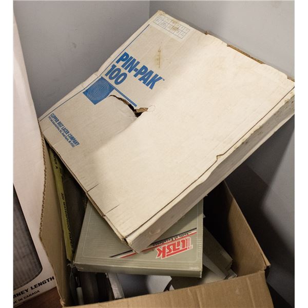 LOT OF ASSORTED HARDWARE STORE SUPPLIES