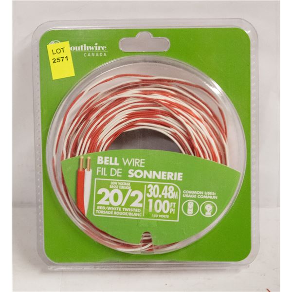 BELLWIRE 100FT 150V