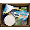 Image 1 : BOX OF ASSORTED CLEANING PRODUCTS