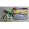 Image 1 : BOX OF PAINT ROLLERS SOLD WITH DROP CLOTH