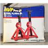 Image 1 : MVP PRO-LIFT 2-TON HEAVY DUTY JACK STANDS