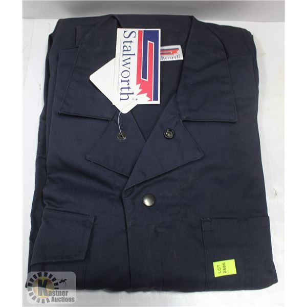 NEW STALWORTH NAVY-BLUE COVERALLS SIZE 44T