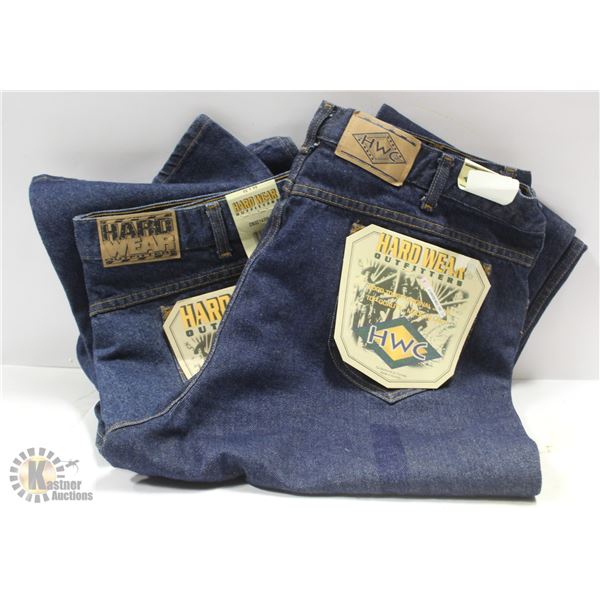 LOT OF 2 HWC 46 X 32 JEANS