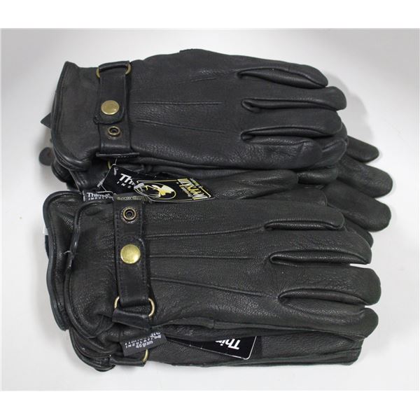 6 NEW PAIRS OF THINSULATE PREMIUM DEER SKIN GLOVES