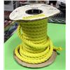 Image 1 : PARTIAL ROLL OF YELLOW POLY ROPE 3/4" LENGTH