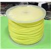 Image 1 : PARTIAL ROLL OF YELLOW POLY ROPE SIZE IS UNKNOWN