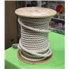 Image 1 : PARTIAL ROLL OF 5/8" X 200FT TWISTED COTTON ROPE