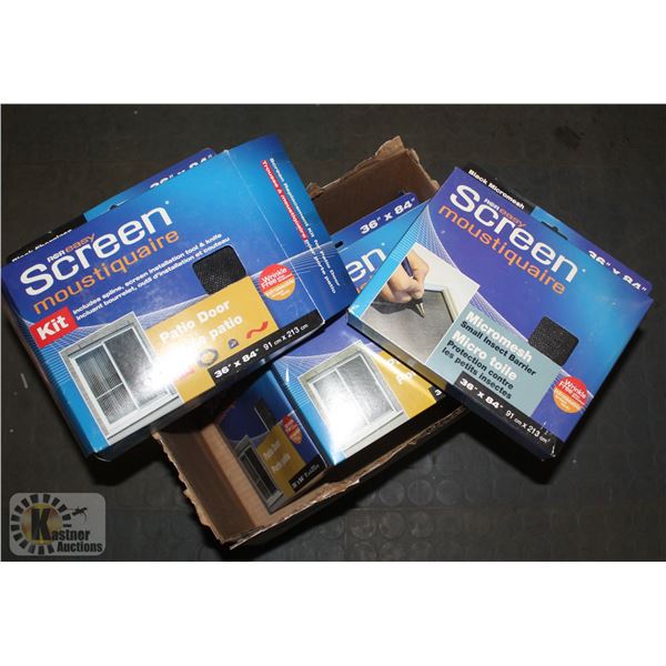 BOX OF ASSORTED RCR EASY SCREEN PRODUCTS