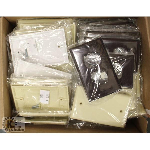 BOX OF OUTLET COVERS