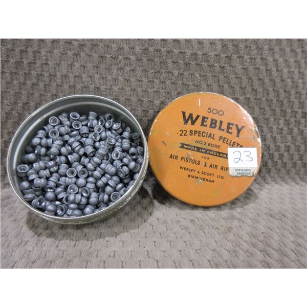 Webley .22 Special Pellets for Air Pistols & Air Rifles