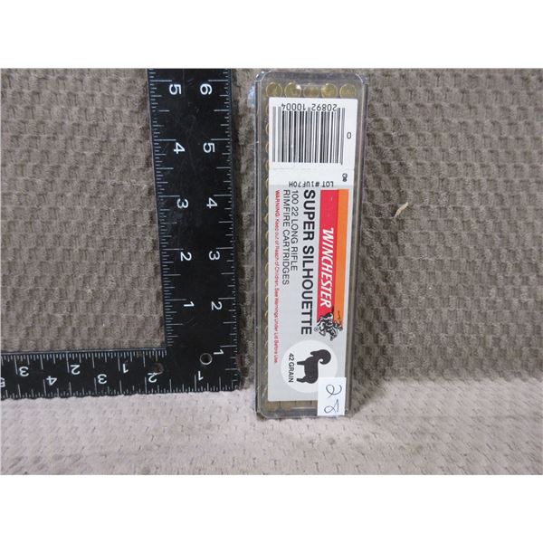 Collector Ammo - 22LR 42gr Rimfire Win. Super Silhouette