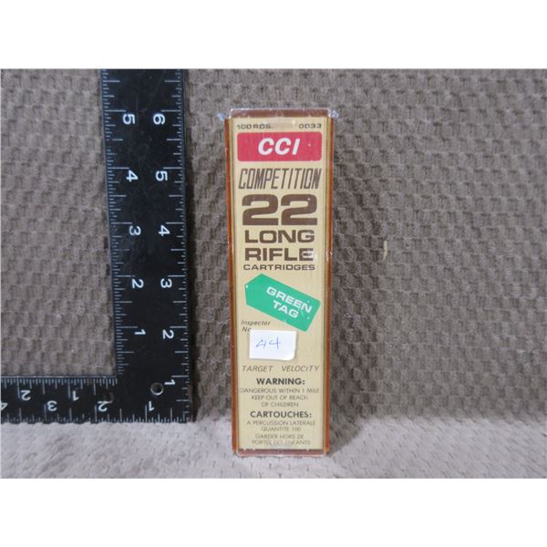 Collector Ammo - 22LR TV CCI Cartridges