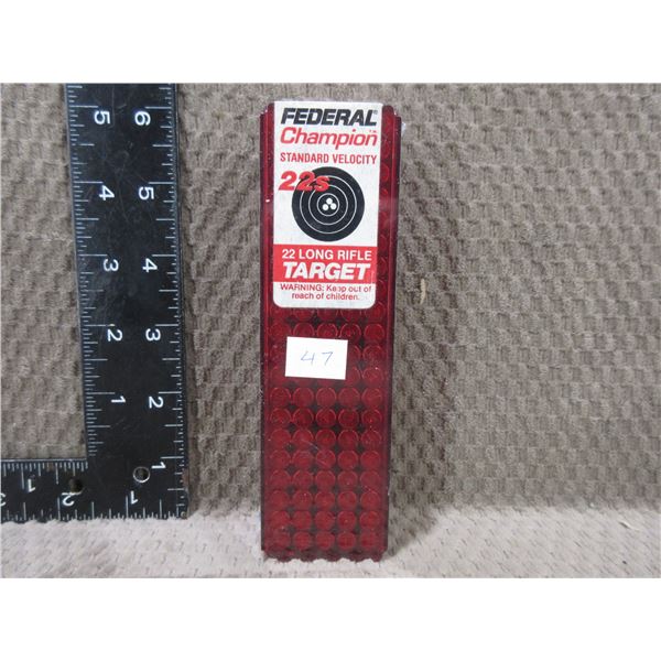 Collector Ammo - 22LR SV Federal Rimfire Cartridges