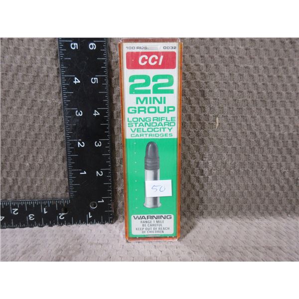 Collector Ammo - 22LR SV CCI Rim Fire Cartridges