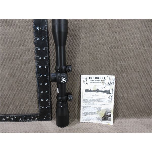 Bushnell 4 x 32 Scope With 22 Dovetail Rings