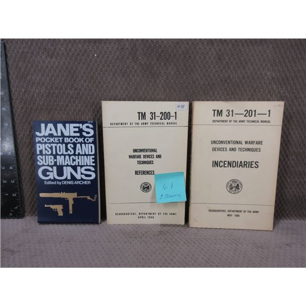3 Military Books