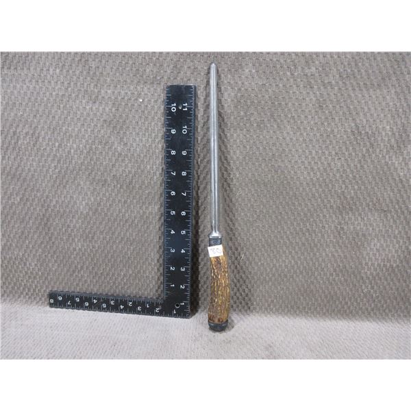 G. Wolstenholm Sharpening Steel With Stag Handle