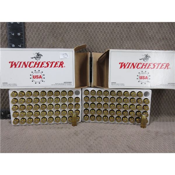 40 S & W 180gr &165gr BEB Win. CF Cartridges