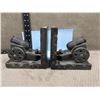 Image 2 : Wood Cannon Book Ends