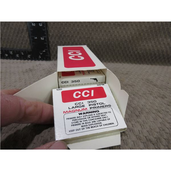CCI 350 Large Pistol Magnum Primers - 1 Box of 1000