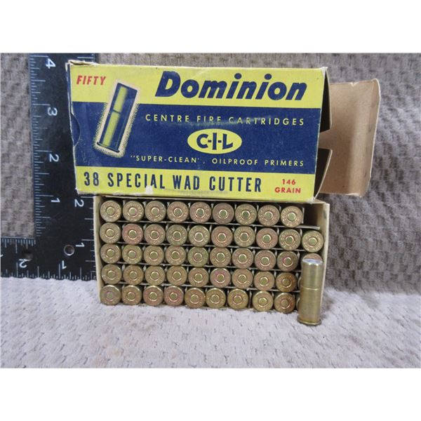 Collector Ammo - 38 Special 146gr Wad Cutter