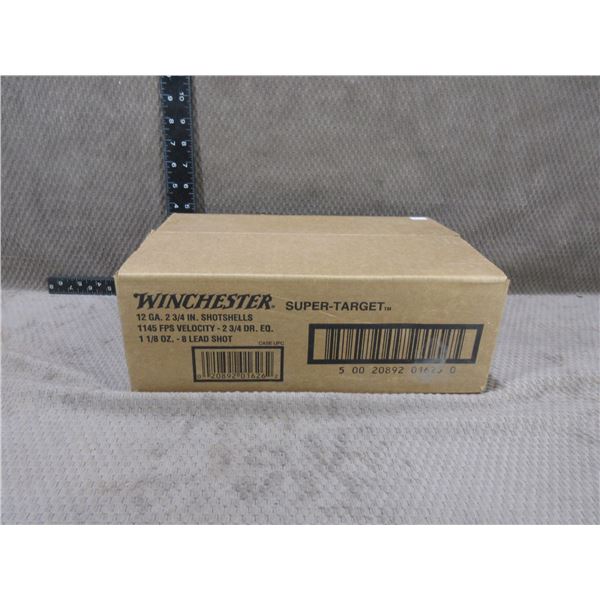 12 Ga. 2 3/4" 8 Shot Win. Super-Target - Sealed Case of 250