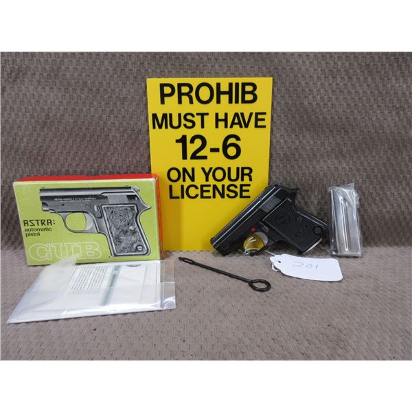 PAL MUST HAVE 12-6 ON IT TO BUY THIS - Astra Cub