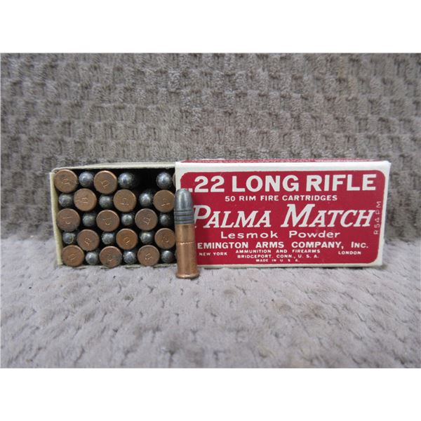 Collector Ammo - 22LR Rem. Palma Match - Box of 50