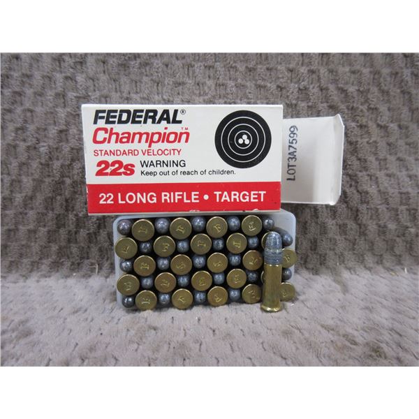 Collector Ammo - 22LR SV Federal Champion Target