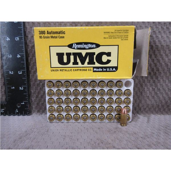 Collector Ammo - 380 Auto 95gr Rem. UMC - Box of 50