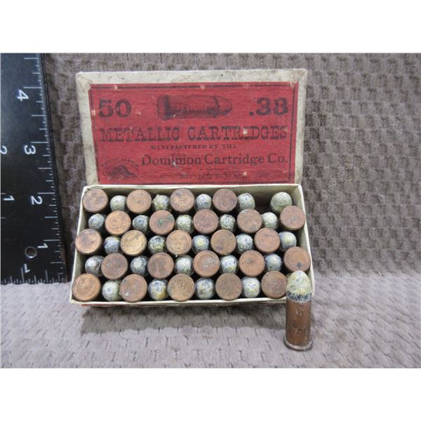 Collector Ammo - 38 Short RF Dominion Cartridges