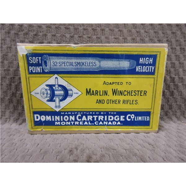 Collector Ammo - 32 Special SP HV Marlin Win. Dominion