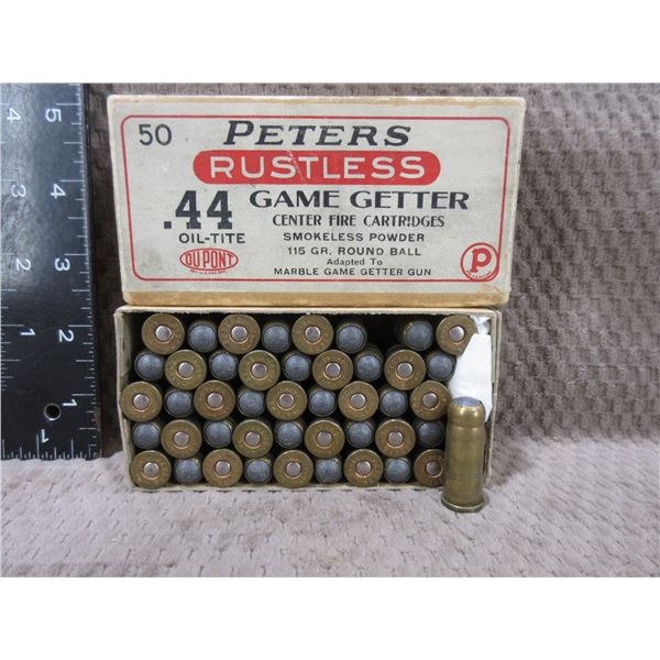 44 Game Getter 115gr Round Ball Peters Rustless
