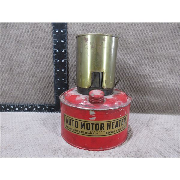 Vintage Auto Motor Heater - Wallin Foster Associates Inc.