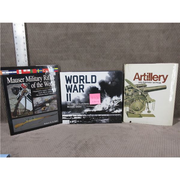 3 Military Books