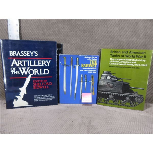 3 Military Books