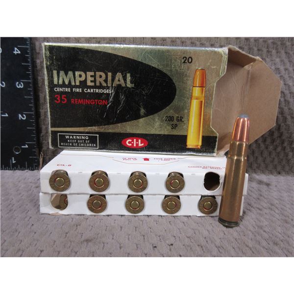 35 Rem. 200gr SP Imperial Cartridges - Box of 20