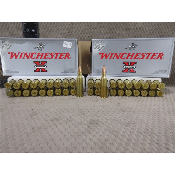 300 WSM 180gr PP Winchester - 2 Boxes of 20