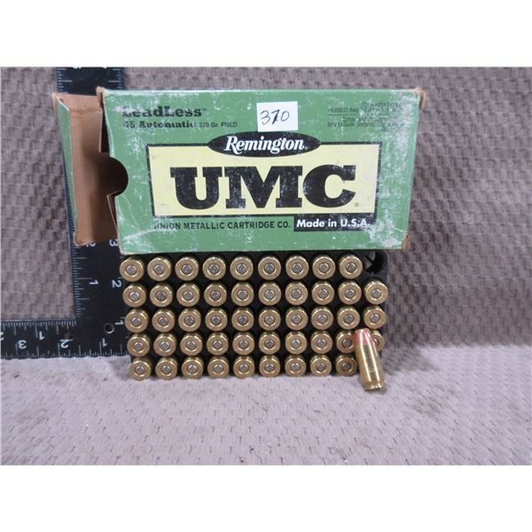 45 Auto 230gr FNEB Rem. UMC - Box of 50