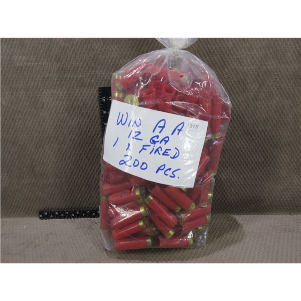 12 Ga. Win. AA Once Fired Shotgun Shells