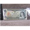 Image 1 : 1973 Canadian 1 Dollar Bill